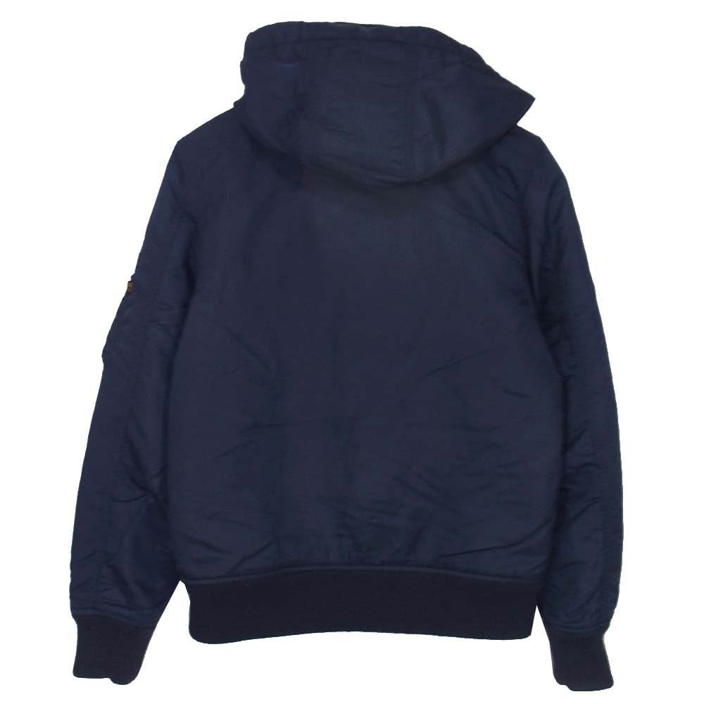 ALPHA アルファ TA1049-067 フーデッド フライト リブ ジャケット