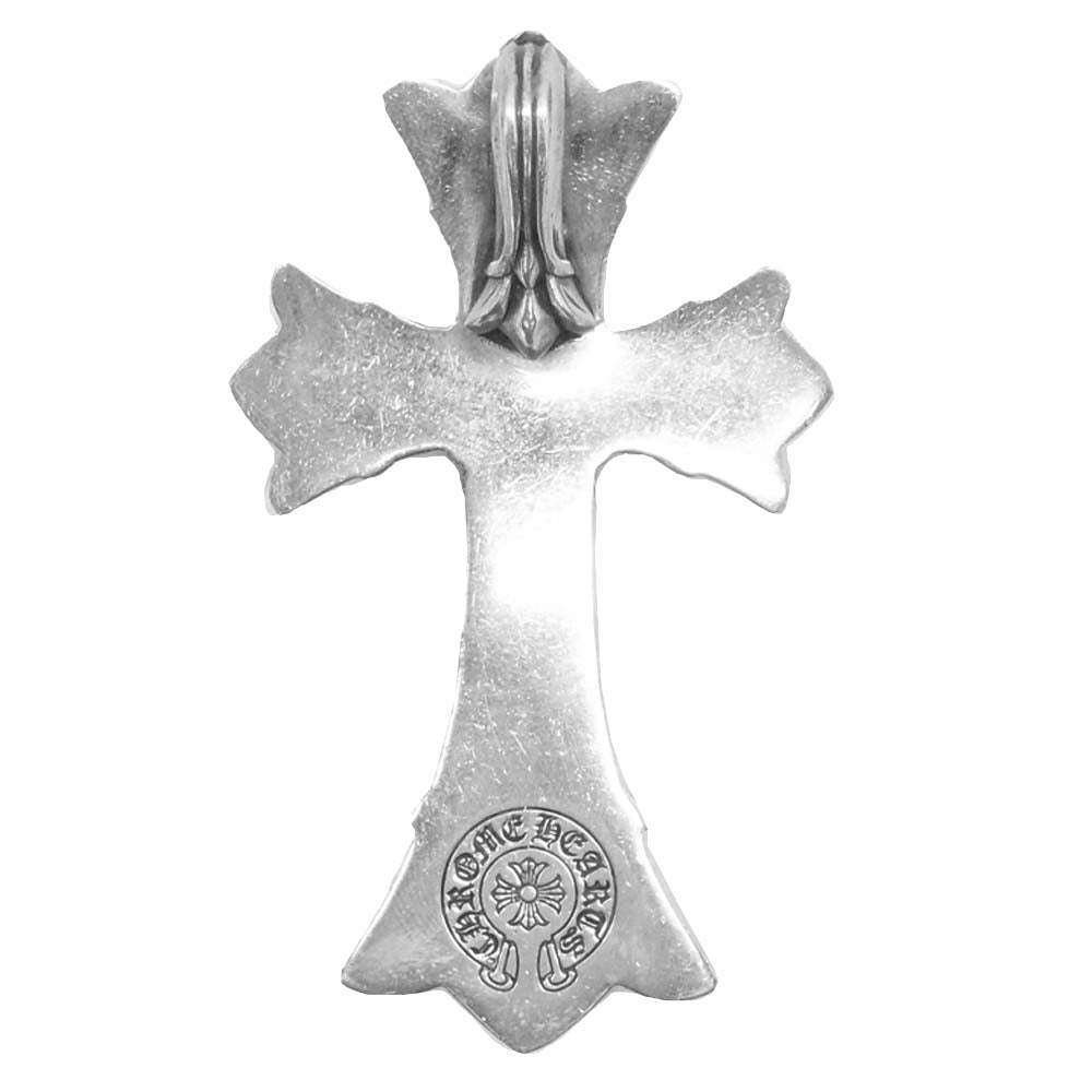 CHROME HEARTS クロムハーツ（原本無） DBL CH CRS LRG ラージ ダブル CHクロス シルバー系【中古】