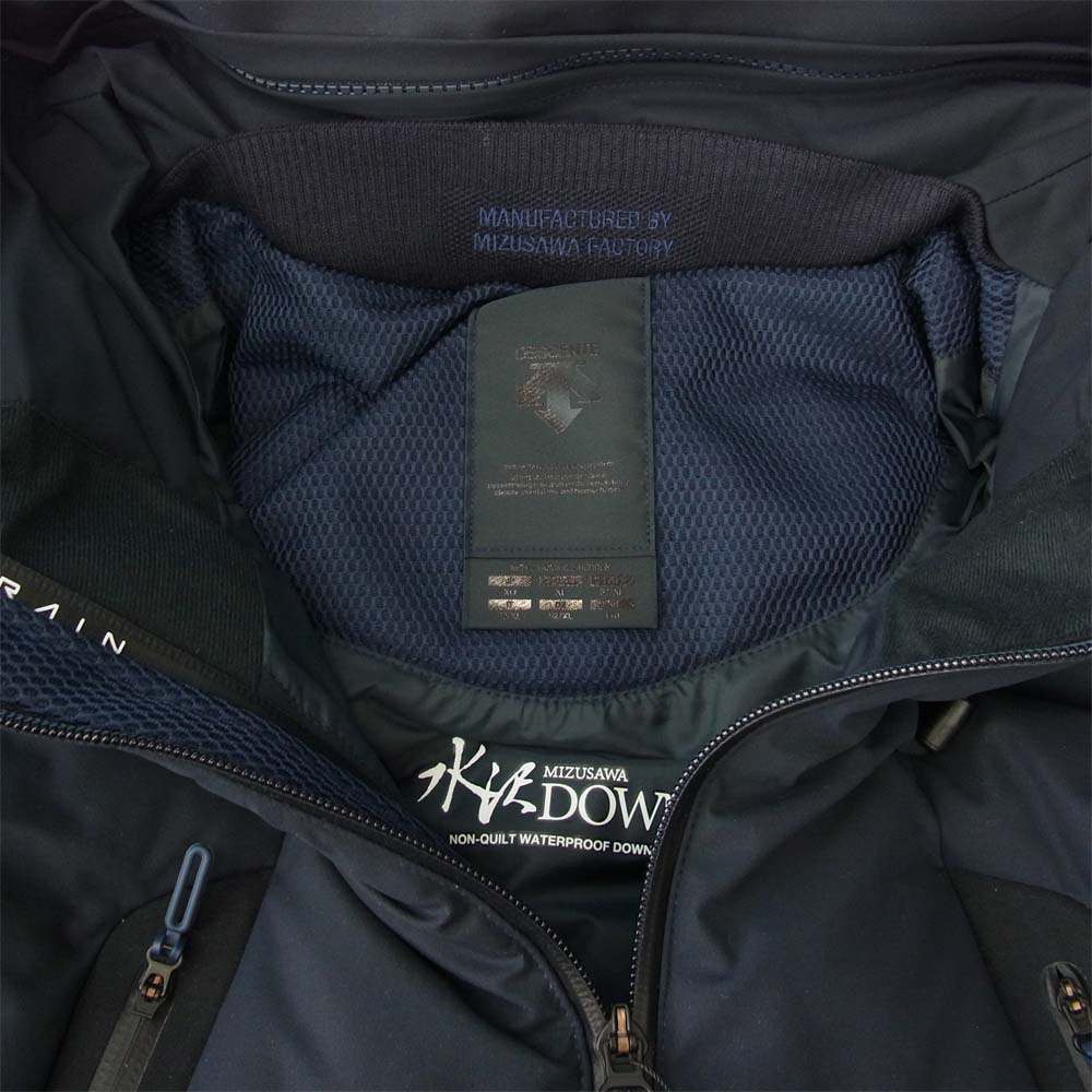 DESCENTE デサント DAMSGK30U ALLTERRAIN オルテライン MIZUSAWA DOWN JACKET MOUNTAINEER 水沢ダウン ジャケット マウンテニア ダウン ジャケット ネイビー系 XO【新古品】【未使用】【中古】