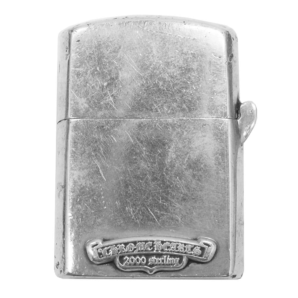 CHROME HEARTS クロムハーツ（原本無） LIGHTERZ-V1 V1 スモール CHクロス ジッポ ライター シルバー系【中古】