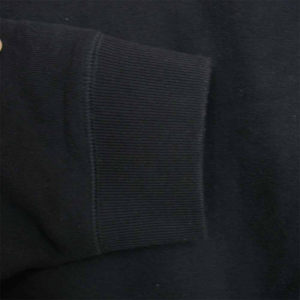 GRAPHPAPER グラフペーパー GU193-70128B × LOOPWHEELER ループウィラー High Neck Sweat ハイ ネック スウェット ブラック系 2【中古】