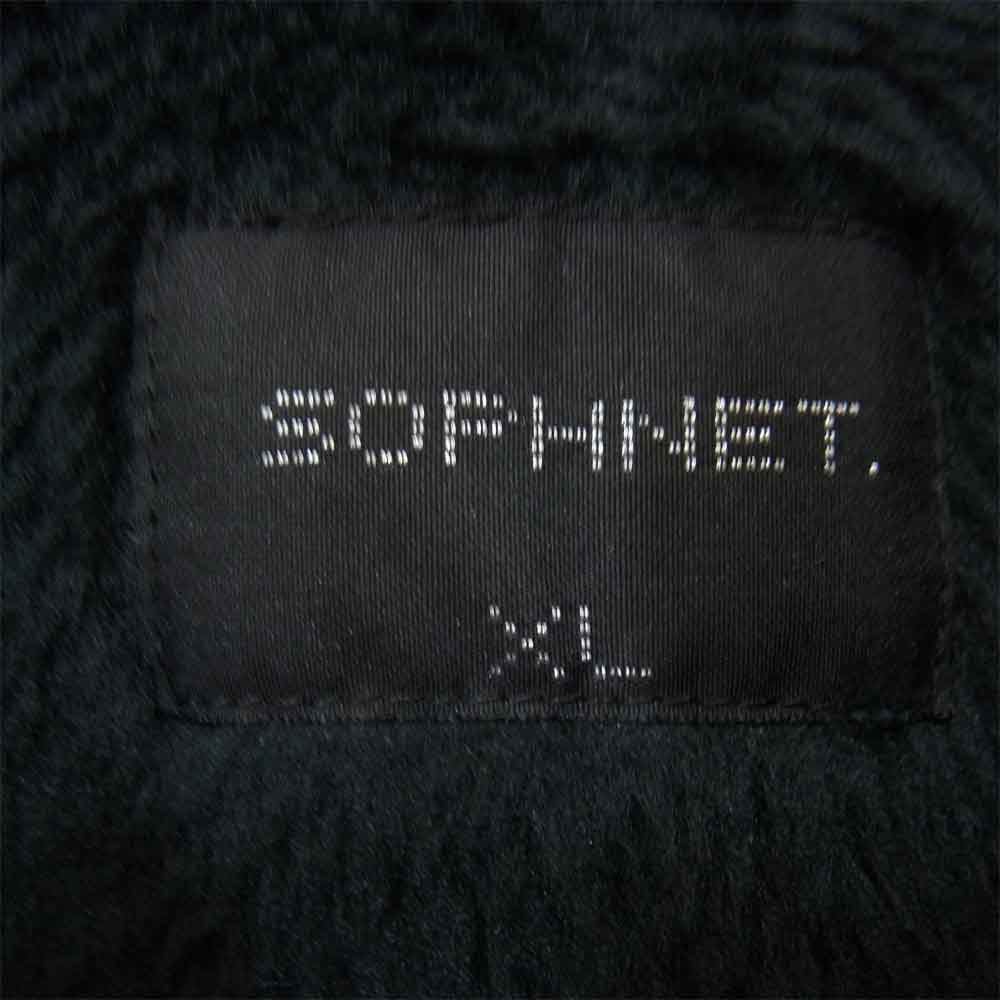 SOPHNET. ソフネット SOPH-192009 POLARTEC HIGH LOFT FLEECE BLOUSON ポーラテック ハイ ロフト フリース ブルゾン ブラック系 XL【中古】
