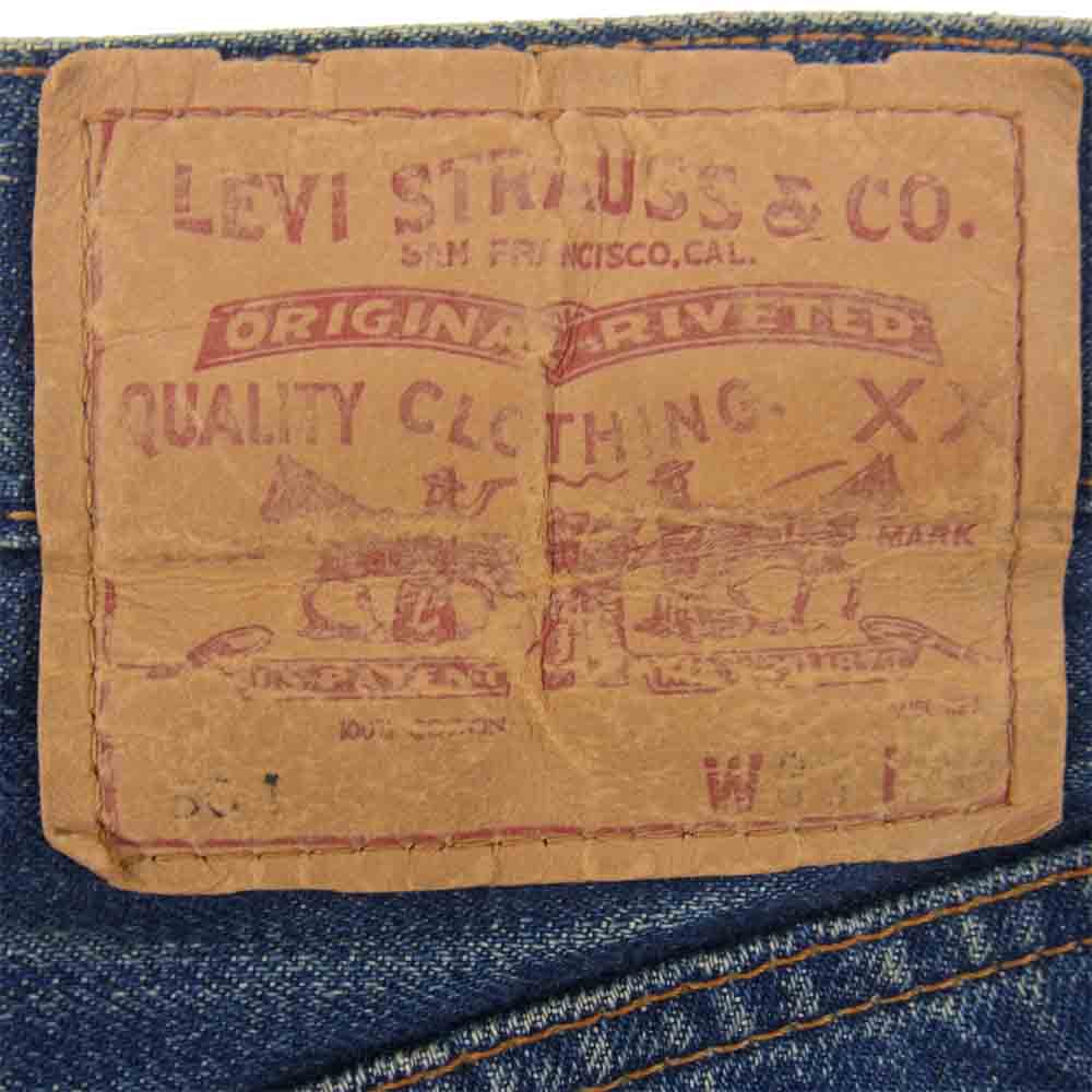 Levi's リーバイス ヴィンテージ ビンテージ 501 BIG E 60s～70s 66 紙パッチ オリジナル インディゴブルー系 W31程度【中古】