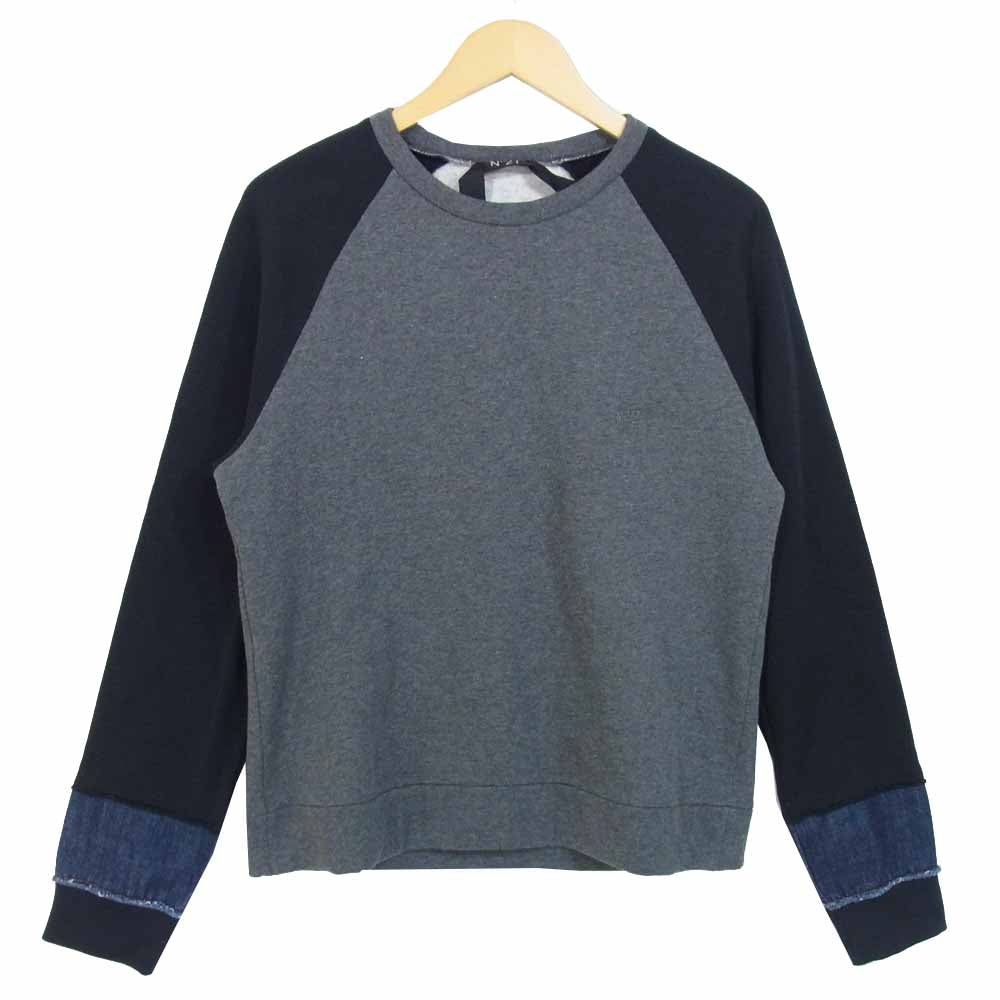 ヌメロヴェントゥーノ スウェット イタリア製 チャコール系 S【中古】