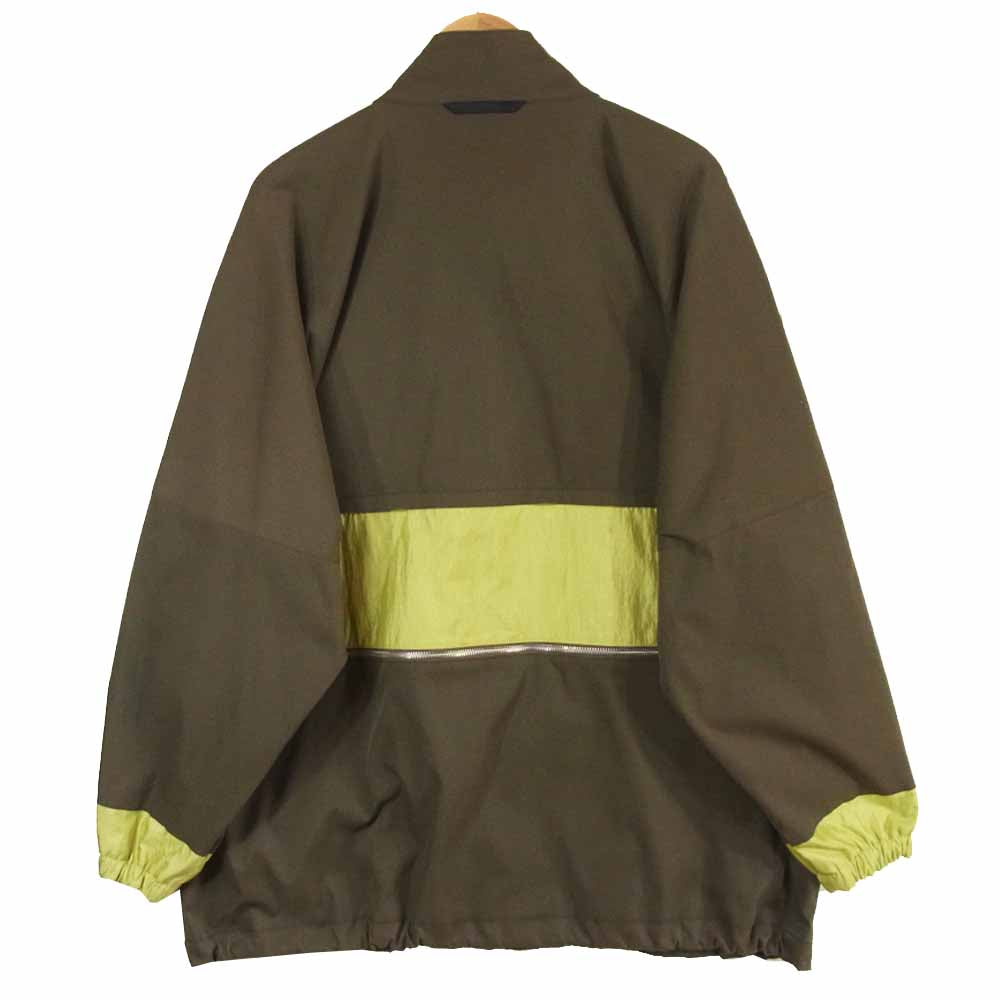 ポリクアント 1902015 ポリエステル ジャケット 日本製 グレイッシュブラウン系 1-2【中古】