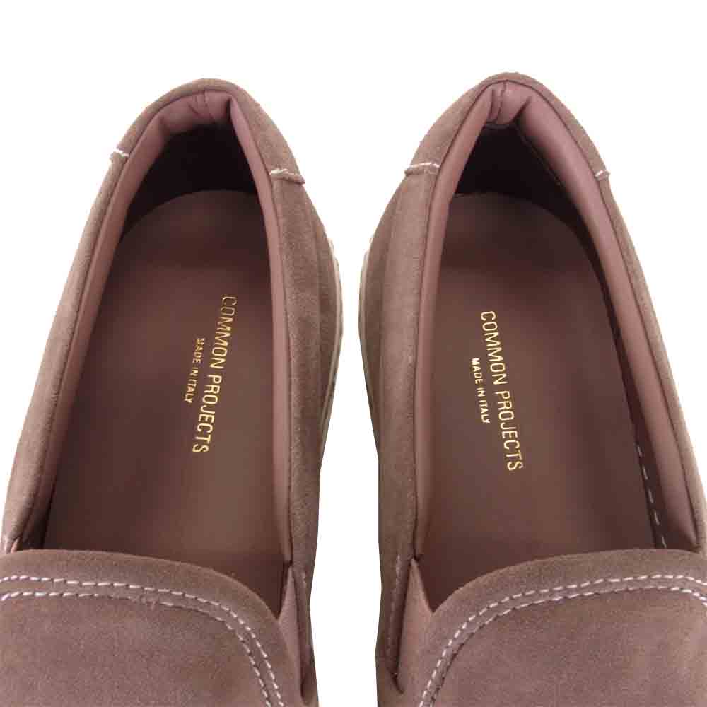 COMMON PROJECTS コモンプロジェクツ 5173-2015 SLIP-ON Suede スエード スリッポン エンジ系【美品】【中古】