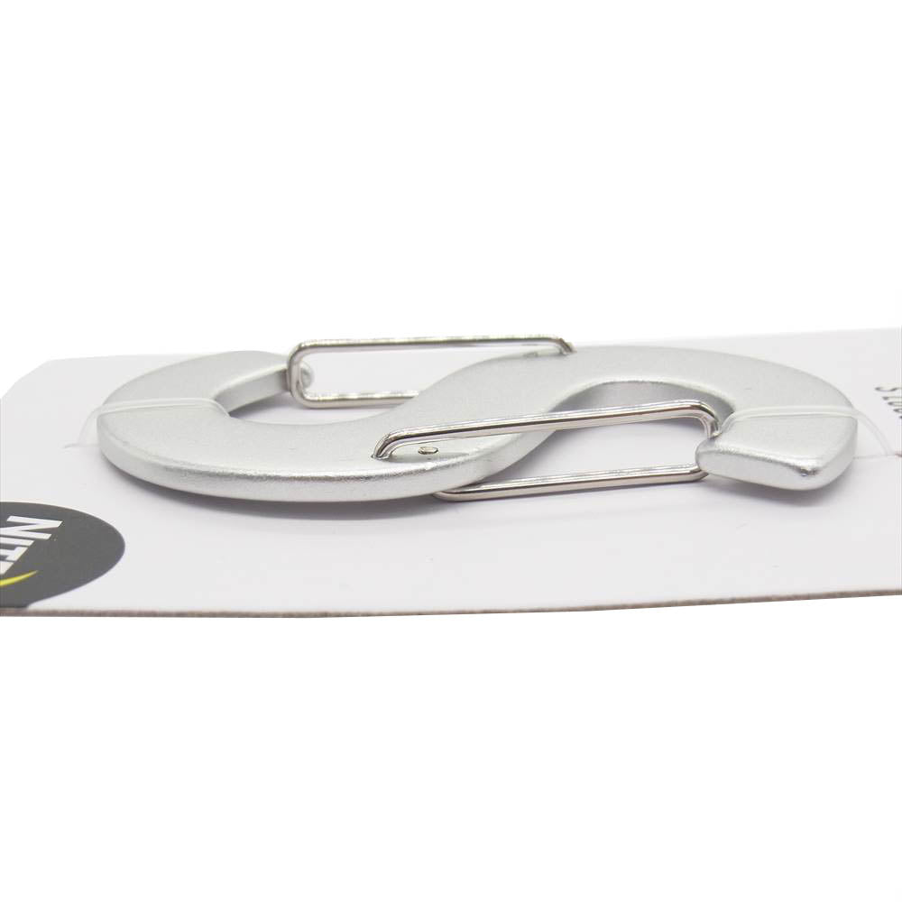 Supreme シュプリーム 21AW Nite Ize S Logo Keychain ナイトアイズ Sロゴ キーチェーン カラビナ シルバー系【新古品】【未使用】【中古】