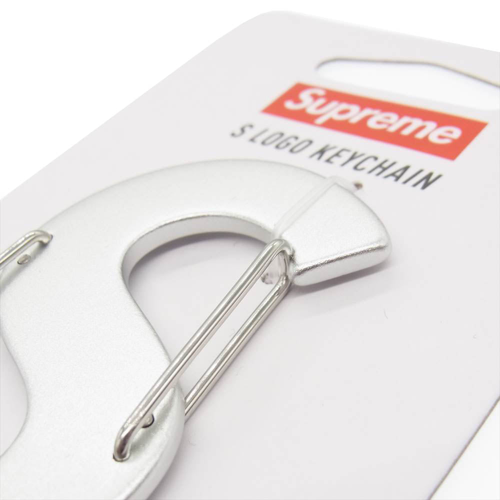 Supreme シュプリーム 21AW Nite Ize S Logo Keychain ナイトアイズ Sロゴ キーチェーン カラビナ シルバー系【新古品】【未使用】【中古】