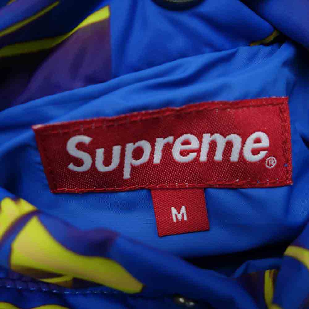 Supreme シュプリーム 20AW Watches Reversible Puffy Jacket ウォッチ リバーシブル パフィー ジャケット ブルー系 M【極上美品】【中古】