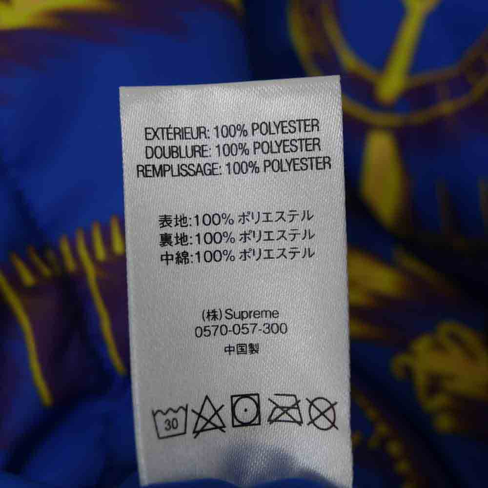 Supreme シュプリーム 20AW Watches Reversible Puffy Jacket ウォッチ リバーシブル パフィー ジャケット ブルー系 M【極上美品】【中古】