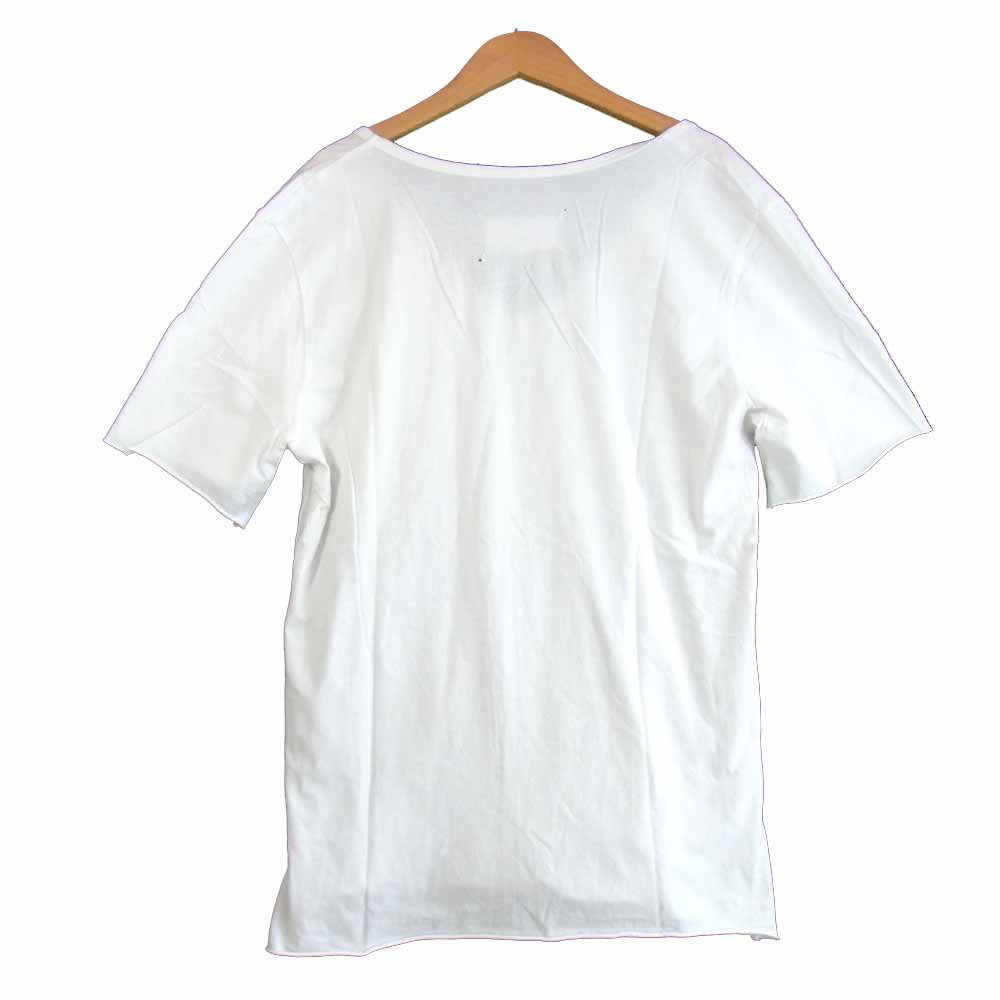 MAISON MARGIELA メゾンマルジェラ 10 Vネック インナー カットソー ホワイト系 48【中古】