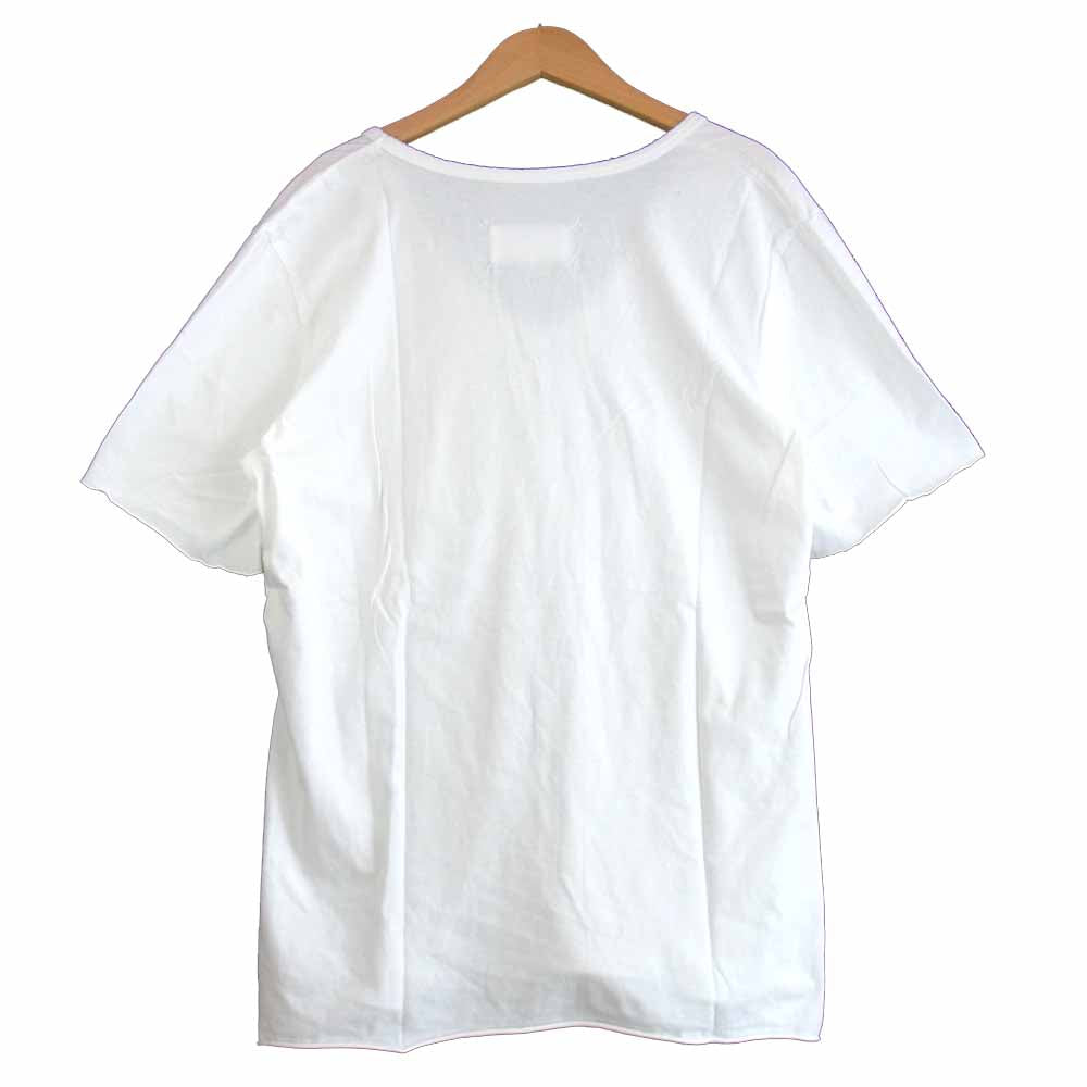 MAISON MARGIELA メゾンマルジェラ 10 Vネック インナー カットソー ホワイト系 48【中古】