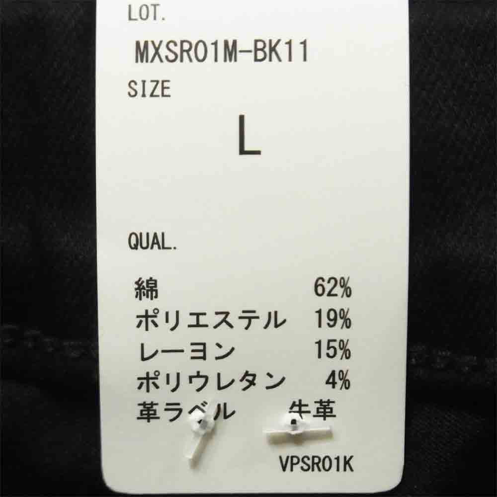 サート MXSR01M × BIG JOHN ビッグジョン TAPERED SLIM JOGGER ジョガー パンツ ブラック系 L【新古品】【未使用】【中古】