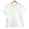CELINE セリーヌ 2X309812I 国内正規品 TEE SHIRT CLASSIQUE プリント Tシャツ ホワイト系 XL【中古】
