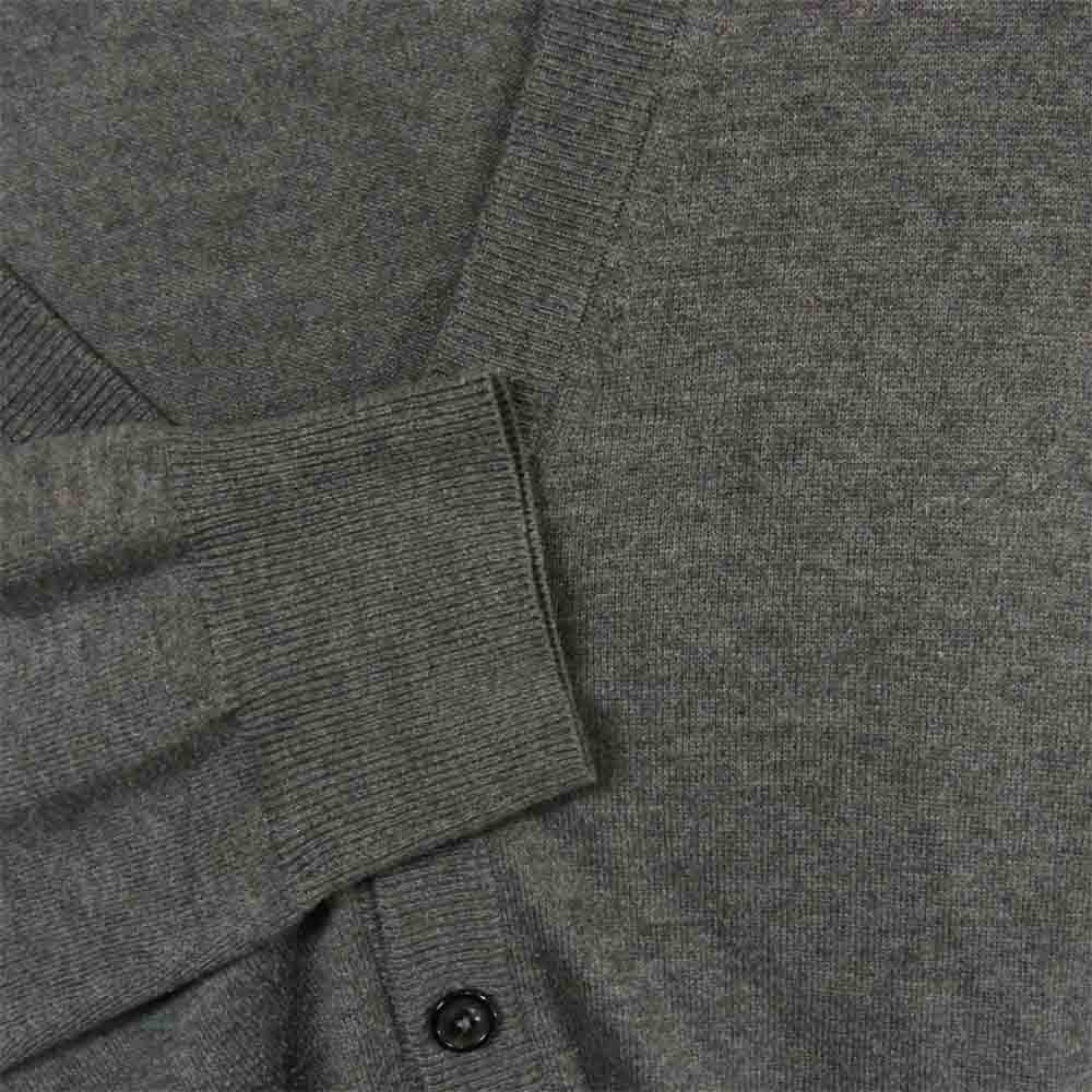 MAISON MARGIELA メゾンマルジェラ S50HA0961 S17364 エルボー パッチ カーディガン ルーマニア製 グレー系 M【中古】