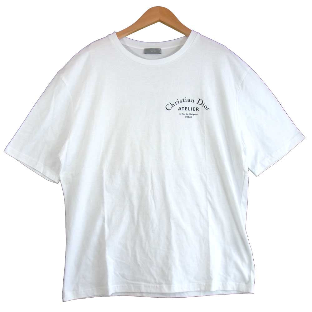 Christian Dior クリスチャンディオール 863J621I0533 Christian Dior Atelier クリスチャン ディオール アトリエ プリント ホワイト系 L【中古】