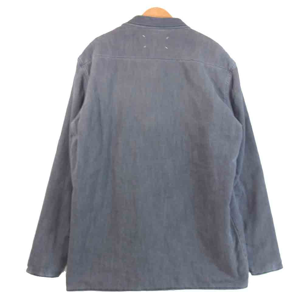 MAISON MARGIELA メゾンマルジェラ S50DL0449 S30697 10 コットン シャツ ジャケット ブラック系 38【中古】
