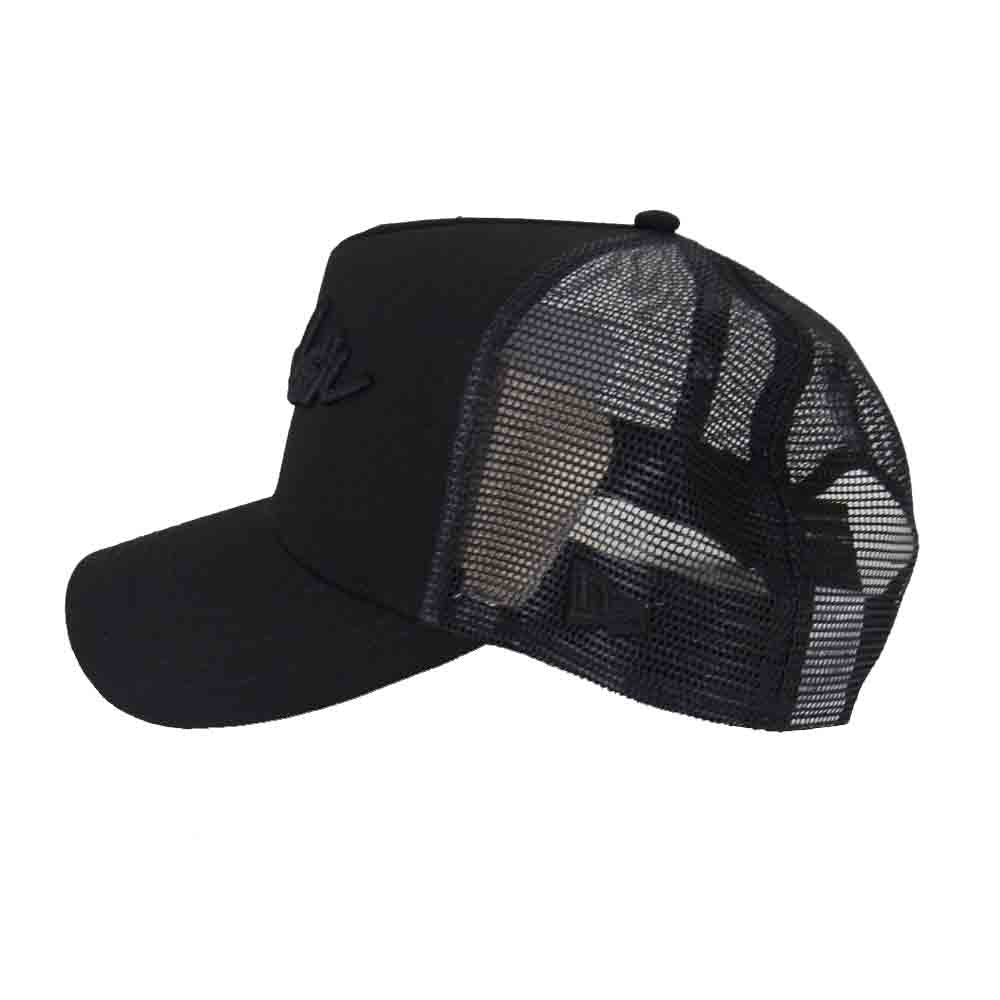 NUMBER(N)INE ナンバーナイン ニューエラ NEW ERA MESH CAP ロゴ メッシュキャップ  ブラック系【中古】