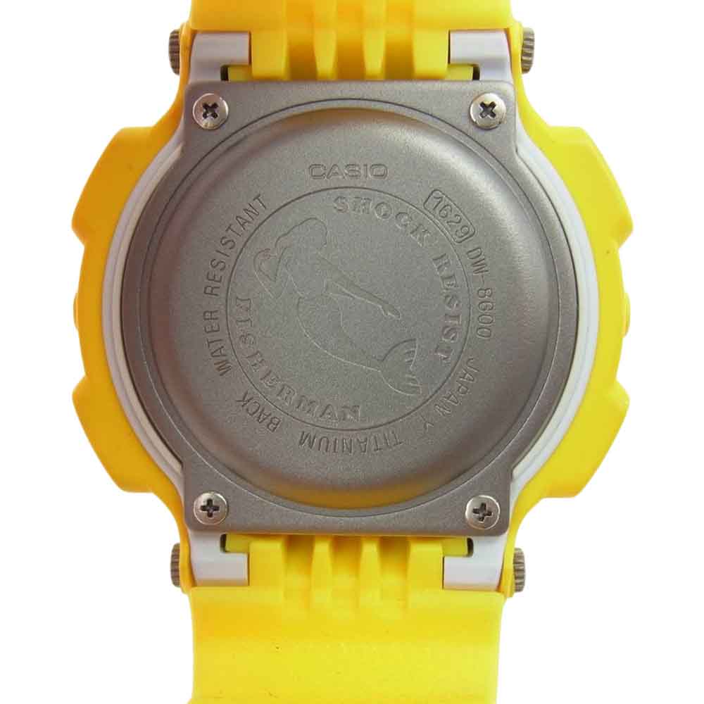 G-SHOCK ジーショック 不動品 DW-8600YJ-9T FISHERMAN MEN IN YELLOW フィッシャーマン 腕時計 イエロー系【美品】【中古】
