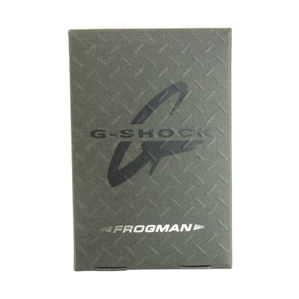 G-SHOCK ジーショック DW-8200Z-1T FROGMAN フロッグマン デジタル 200m AIR DIVER'S クォーツ 腕時計 不動品 ブラック系【美品】【中古】