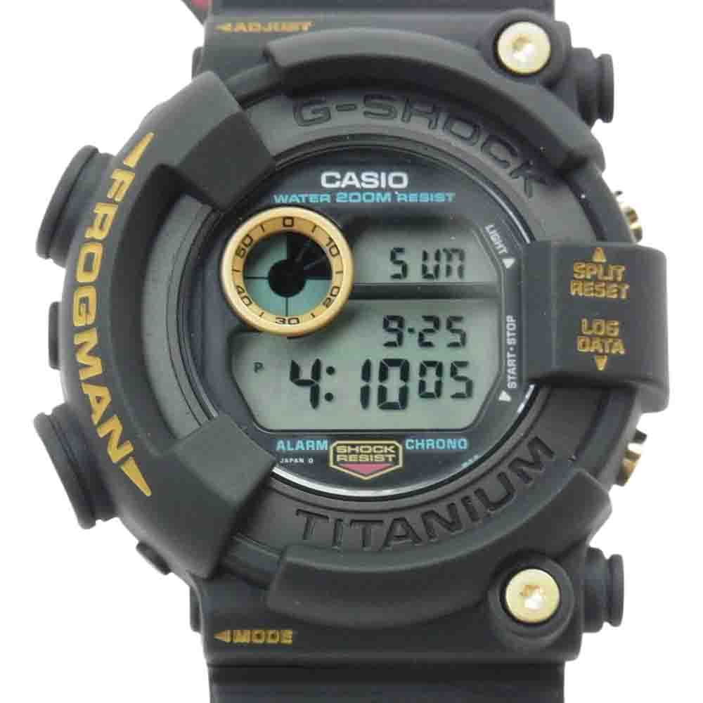 G-SHOCK ジーショック DW-8200BU-9AT FROGMAN フロッグマン 99 黒金蛙 腕時計 ブラック系【中古】