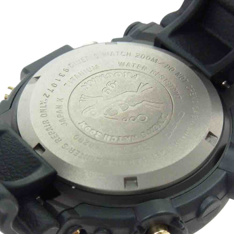 G-SHOCK ジーショック DW-8200BU-9AT FROGMAN フロッグマン 99 黒金蛙 腕時計 ブラック系【中古】