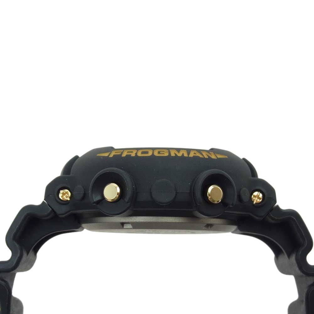 G-SHOCK ジーショック DW-8200BU-9AT FROGMAN フロッグマン 99 黒金蛙 腕時計 ブラック系【中古】