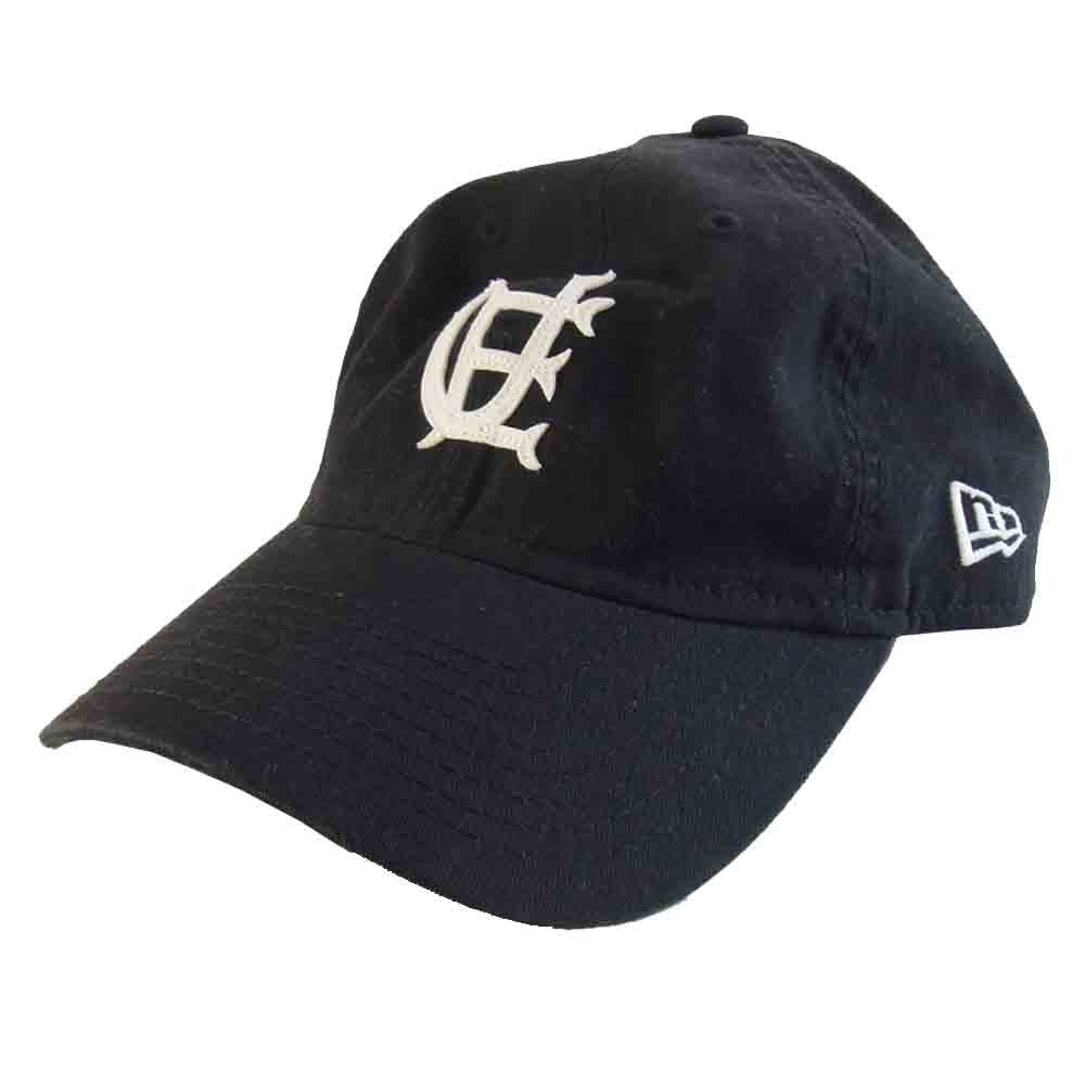 uniform experiment ユニフォームエクスペリメント × NEW ERA ニューエラ ロゴ キャップ ブラック系【中古】