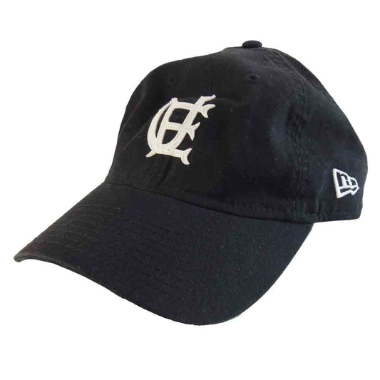 uniform experiment ユニフォームエクスペリメント × NEW ERA ニューエラ ロゴ キャップ ブラック系【中古】