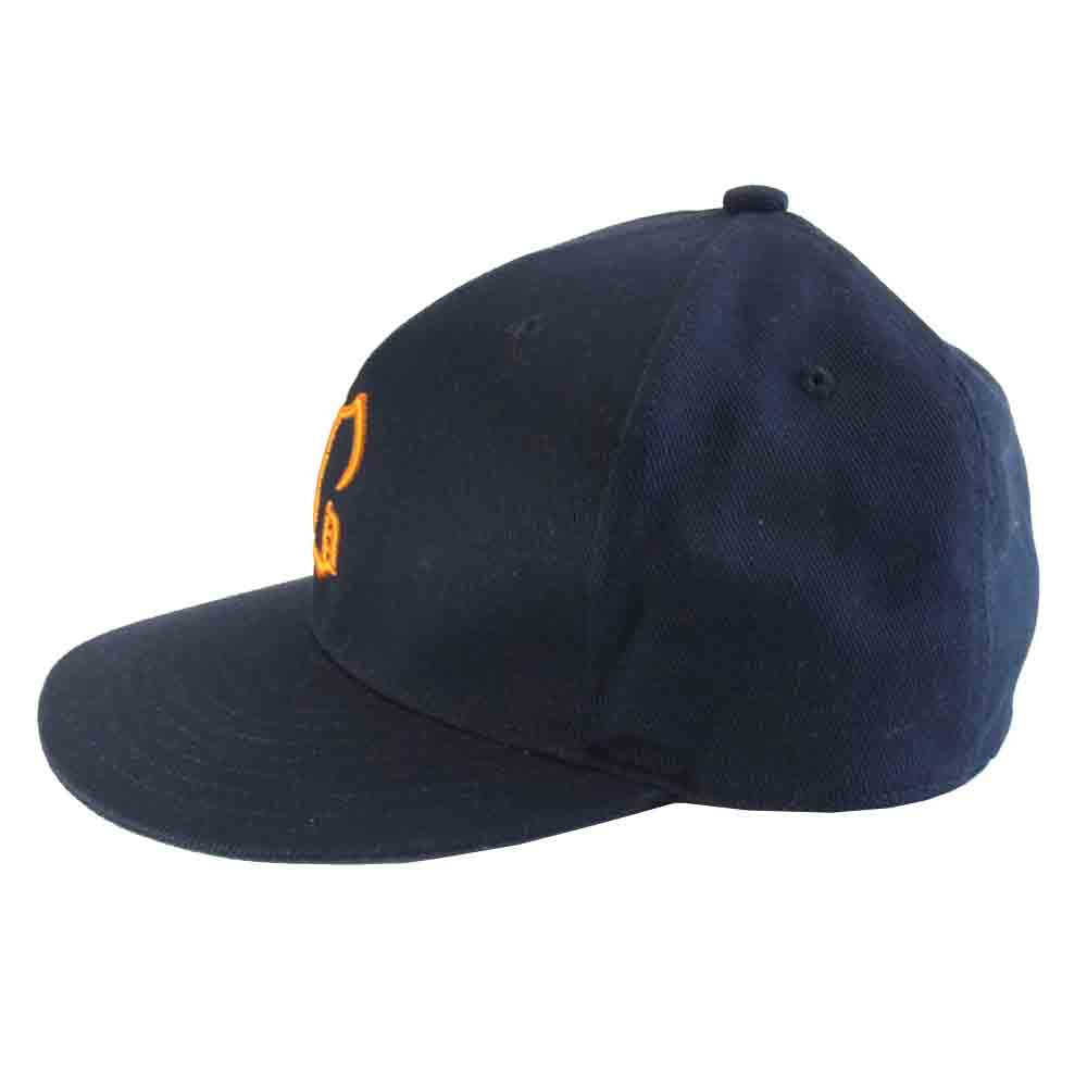 CALEE キャリー ロゴ キャップ ネイビー系 XL【中古】