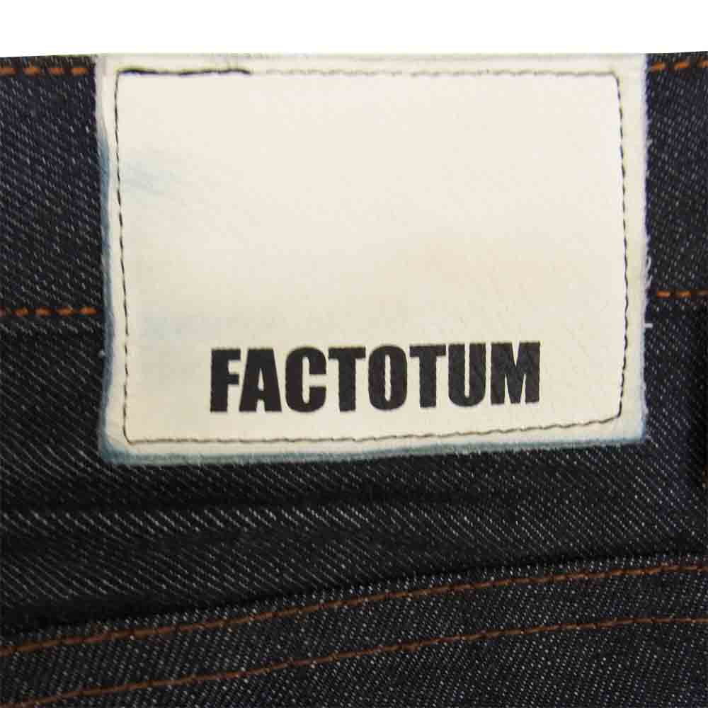 FACTOTUM ファクトタム リジット ジーンズ インディゴブルー系 32【中古】
