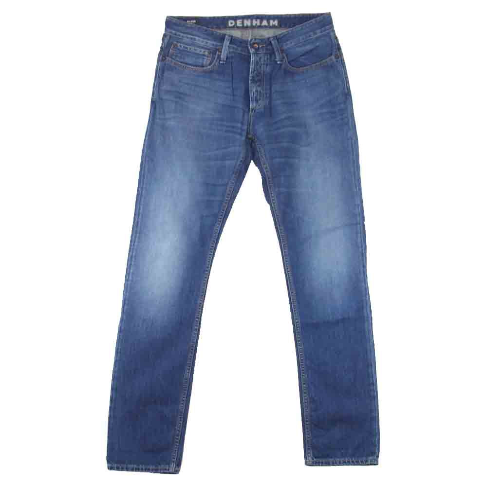 デンハム RAZOR スリムフィット ジーンズ インディゴブルー系 32【中古】