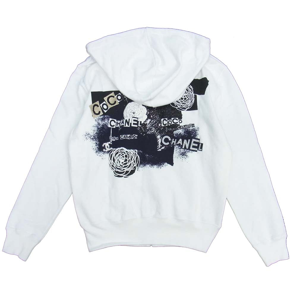 CHANEL シャネル 20SS P63299 ホワイト系 XS【中古】