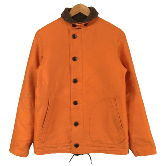 JELADO ジェラード 1403A Gardians Coat ガーディアンズコート コットン ウール 日本製 オレンジ系 38【中古】