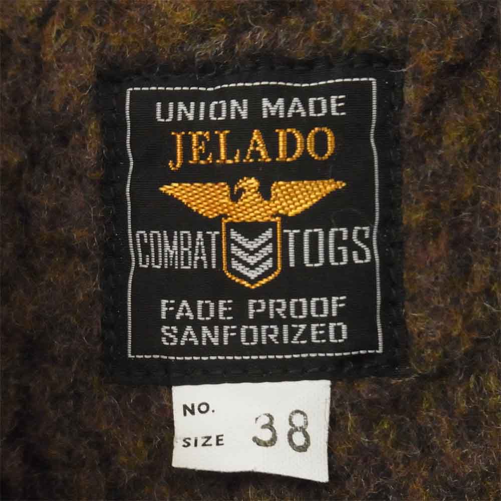 JELADO ジェラード 1403A Gardians Coat ガーディアンズコート コットン ウール 日本製 オレンジ系 38【中古】