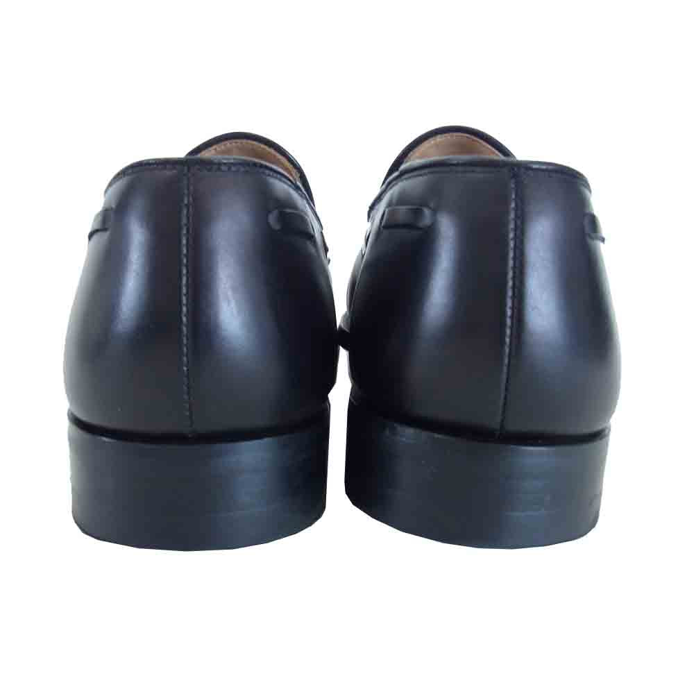 クロケット&ジョーンズ 9376 CAVENDISH2 キャベンディッシュ2 タッセル ローファー ブラック系 8.5E【新古品】【未使用】【中古】