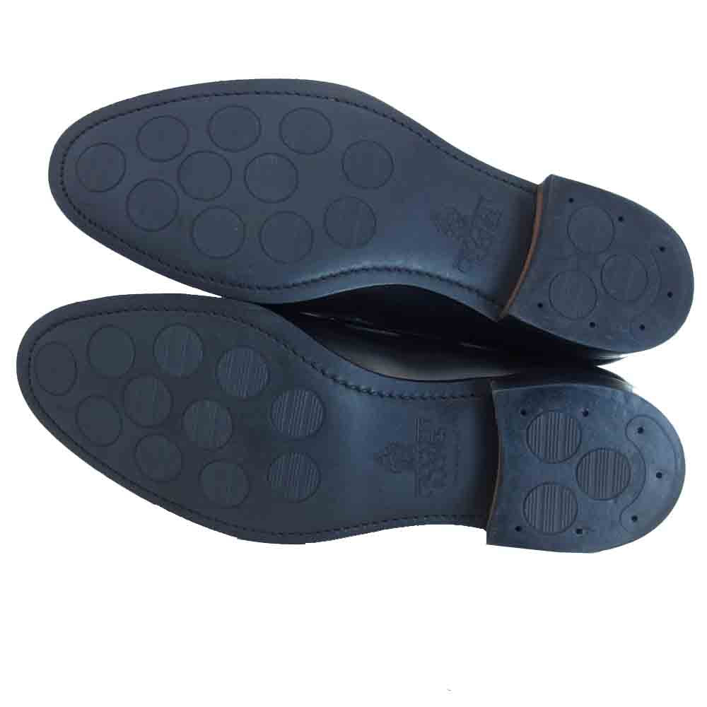 クロケット&ジョーンズ 9376 CAVENDISH2 キャベンディッシュ2 タッセル ローファー ブラック系 8.5E【新古品】【未使用】【中古】