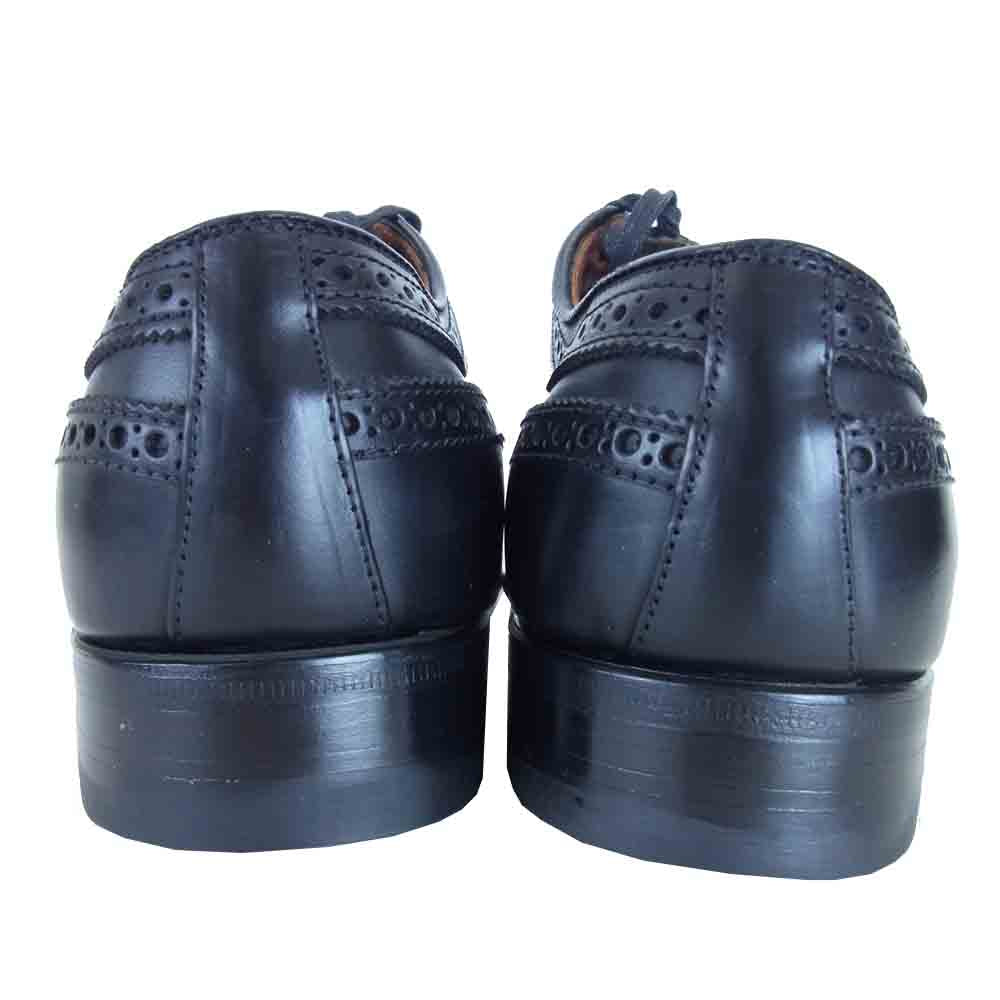 ALDEN オールデン N6512 × ナトリヤ モディファイド クロムエクセル ロング ウィングチップ シューズ ブラック系 9D【新古品】【未使用】【中古】