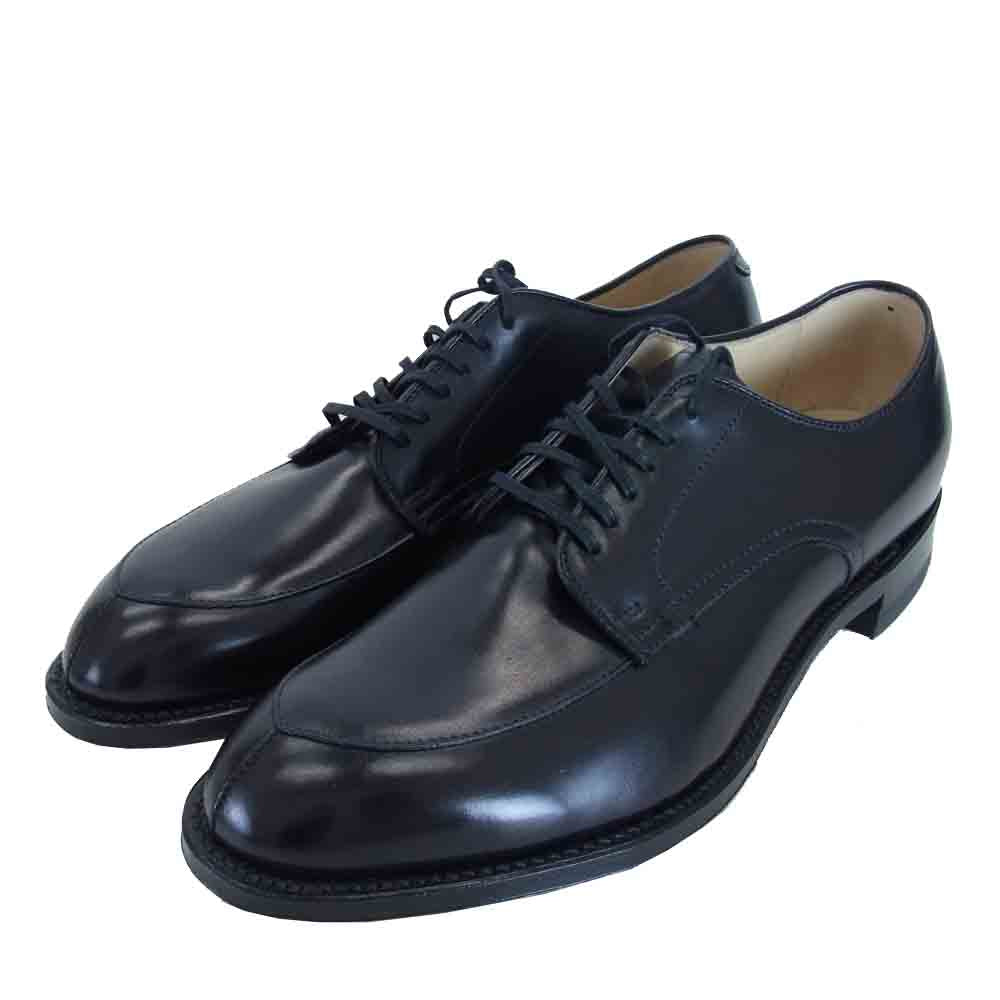 ALDEN オールデン 54411 Vチップ モディファイド カーフ シューズ ブラック系 9.5D【新古品】【未使用】【中古】