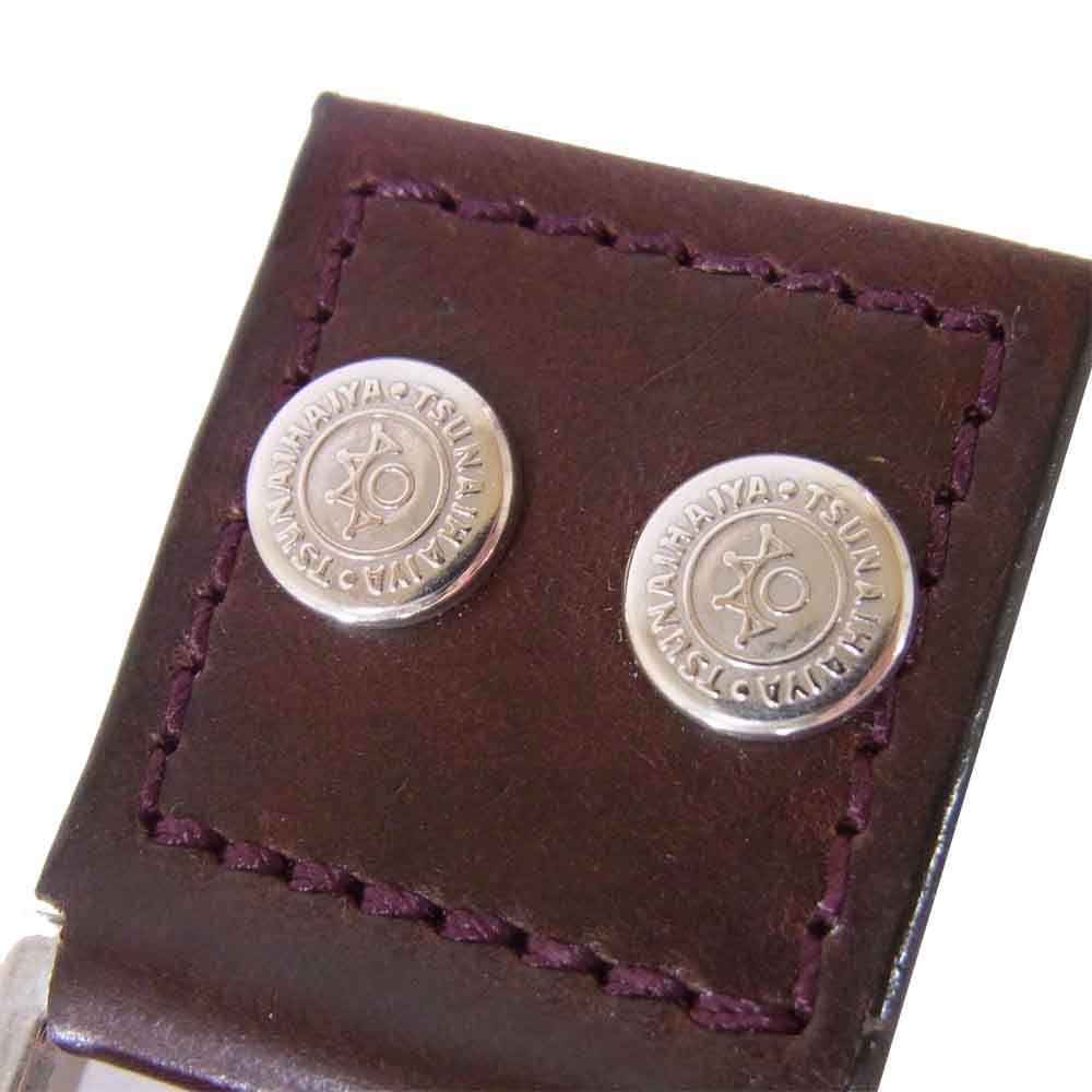 ツナイハイヤ Cracasso コンチョ ブレスレット ブラウン×シルバー系【中古】