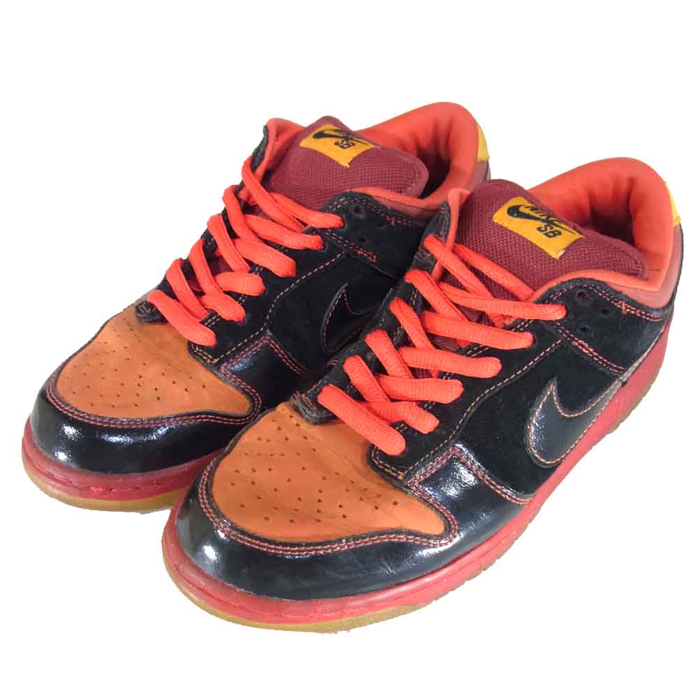 NIKE ナイキ 313170-003 DUNK LOW PREMIUM HAWAII ハワイ スニーカー ブラック×レッド系 US9【中古】