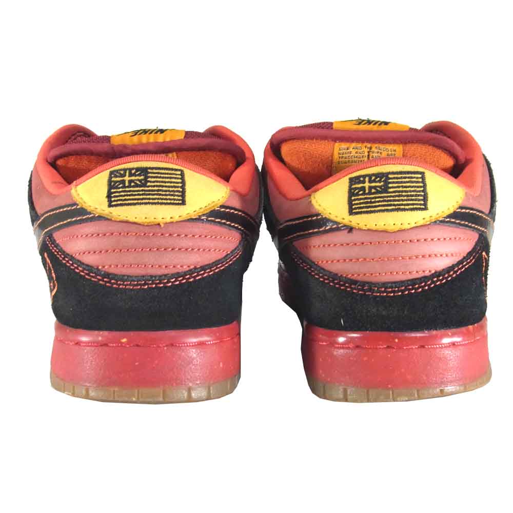 NIKE ナイキ 313170-003 DUNK LOW PREMIUM HAWAII ハワイ スニーカー ブラック×レッド系 US9【中古】