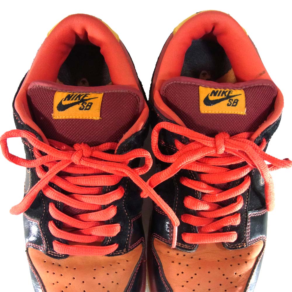 NIKE ナイキ 313170-003 DUNK LOW PREMIUM HAWAII ハワイ スニーカー ブラック×レッド系 US9【中古】