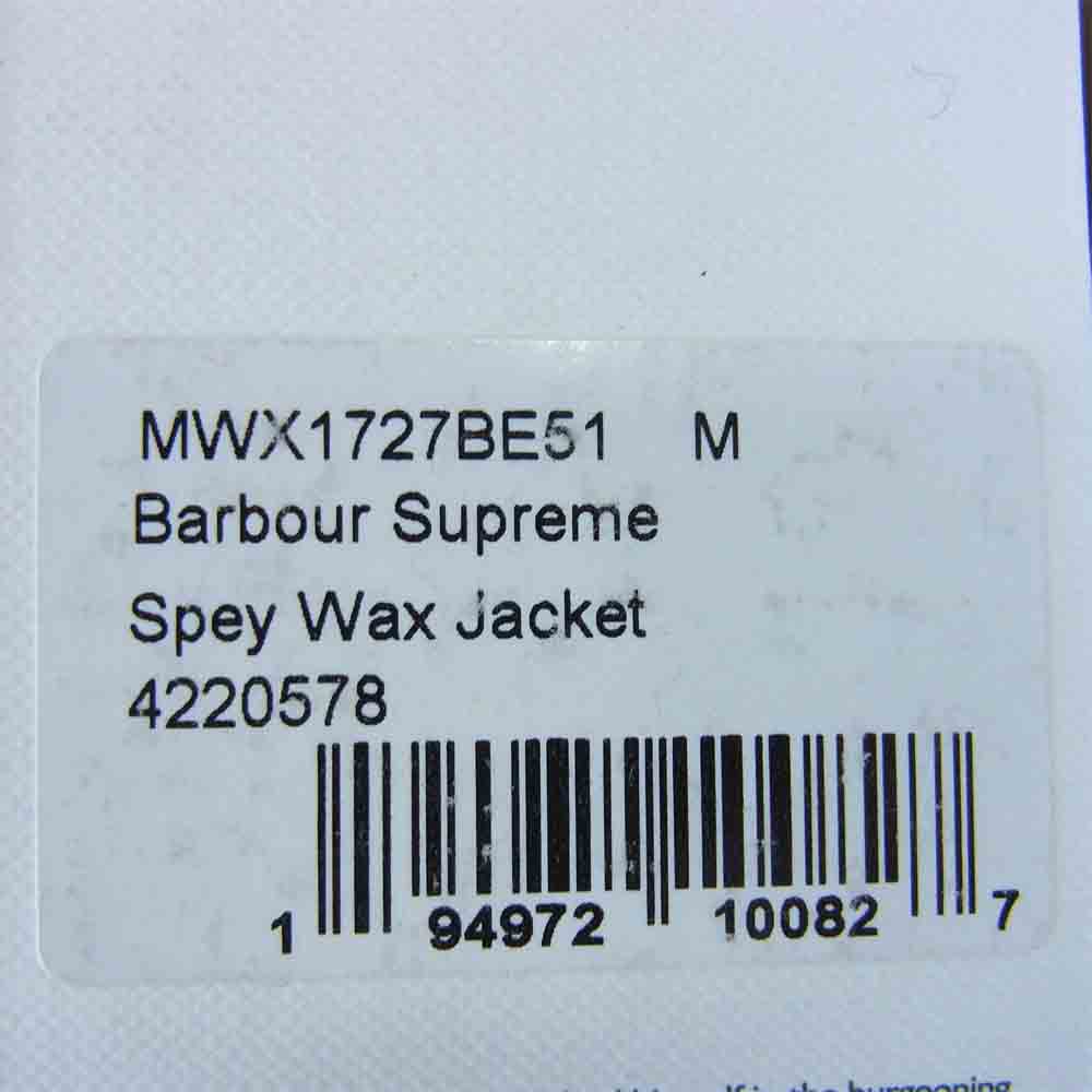 Supreme シュプリーム 20SS Barbour バブアー Lightweight Waxed Cotton Field Jacket マルチカラー系 M【極上美品】【中古】