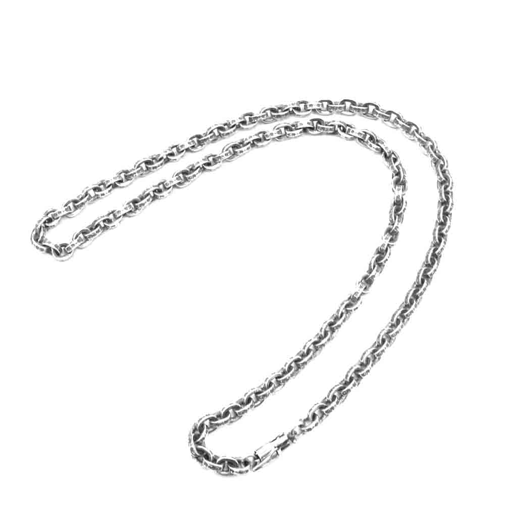 CHROME HEARTS クロムハーツ（原本無） PAPER CHAIN 20inch ペーパーチェーン ネックレス 20インチ シルバー系【中古】