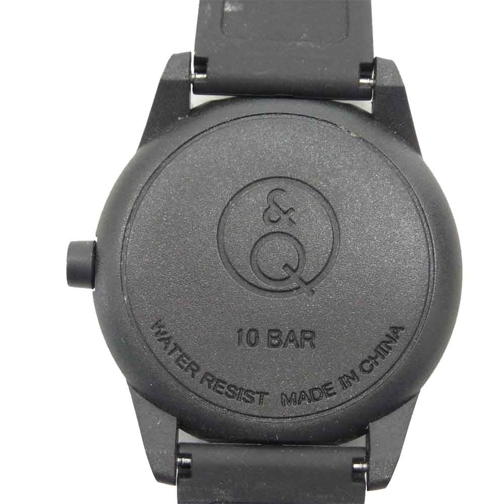 HYSTERIC GLAMOUR ヒステリックグラマー 01183QG04 Q&Q WOMAN ON SKULL SMILE SOLAR 腕時計 ウォッチ ブラック系 表記無し【中古】