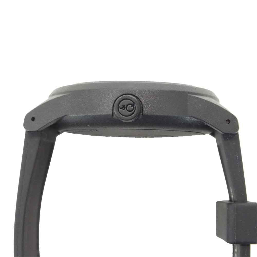 HYSTERIC GLAMOUR ヒステリックグラマー 01183QG04 Q&Q WOMAN ON SKULL SMILE SOLAR 腕時計 ウォッチ ブラック系 表記無し【中古】