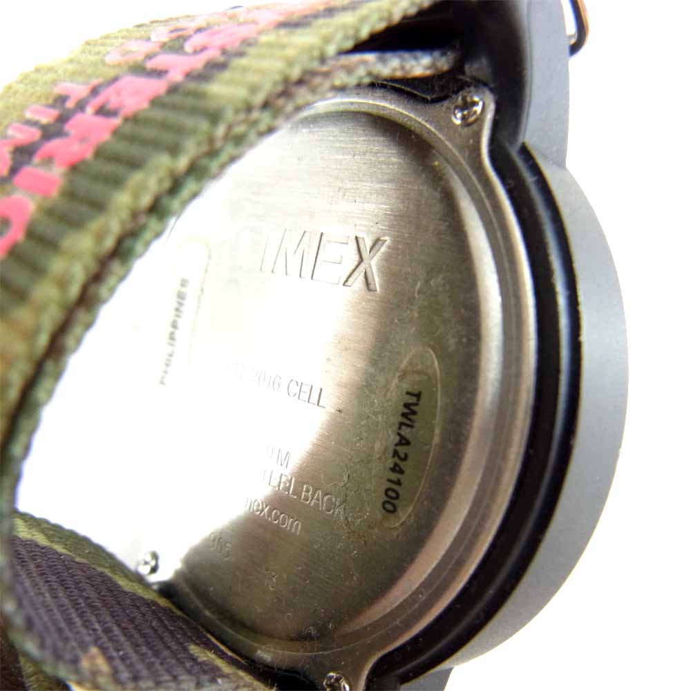 HYSTERIC GLAMOUR ヒステリックグラマー タイメックス TIMEX OVER SIZE CAMPER 腕時計 カーキ系【中古】