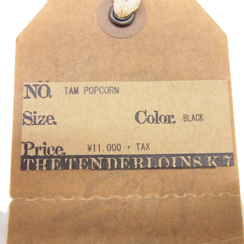 TENDERLOIN テンダーロイン T-TAM POPCORN ポップコーン ニット キャップ ブラック系 ONE SIZE【中古】