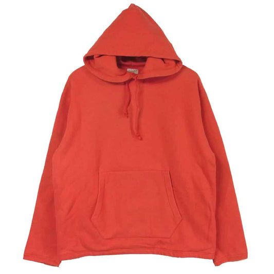 TENDERLOIN テンダーロイン T-PARKA UNEMPLOYED ロゴ スウェット プルオーバー パーカー コットン 日本製 レッド系 M【中古】